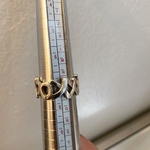 Tiffany & Co. Paloma Picasso Sterling Silver XoXo Ring Size 7